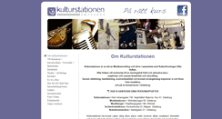 Desktop Screenshot of kulturstationen.com